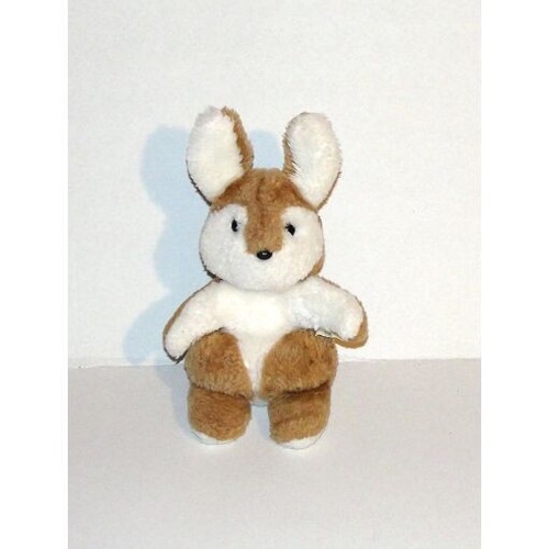Peluche lapin boulgom marron - lapin,