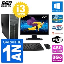 PC Tour HP Elite 8300 Ecran