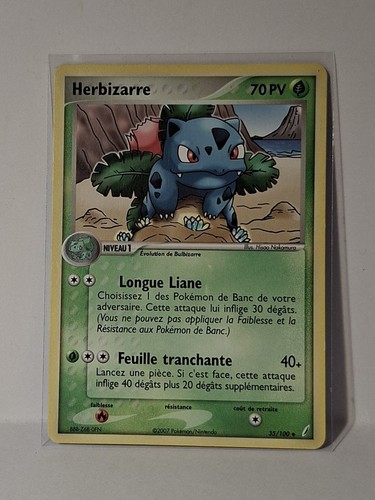 Carte pokémon herbizarre - carte,