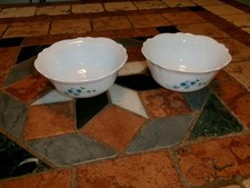 2 coupelles ramequins ARCOPAL modèle MYOSOTIS Veronica - NEUF