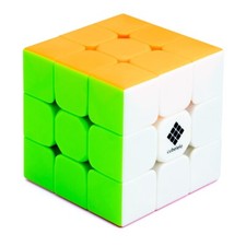 Cubelelo Drift Warrior 3x3 Stickerless Cube Beginner Speedcube pour enfants e...