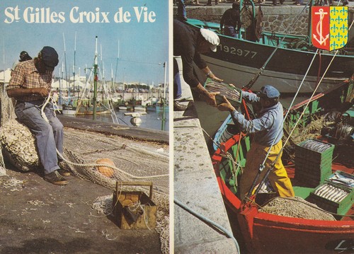 Cpsm gilles croix vie - st,