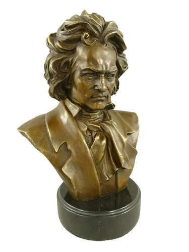 Buste beethoven bronze - de,