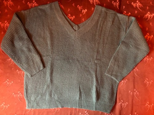 Pull col devant dos - pull,