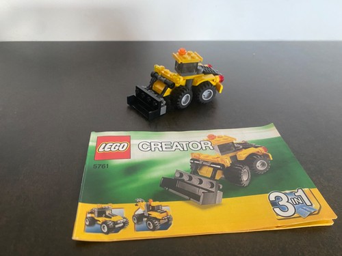 Lego 5761 la tractopelle - lego,