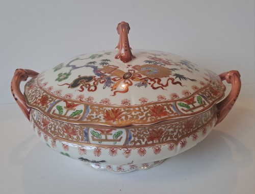 Soupière porcelaine décor - en,