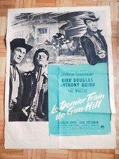 💥Affiche Originale 🇨🇵💥Film "Le Dernier Train De Gun-hill"