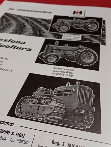 Publicité tracteurs - publicité, mc