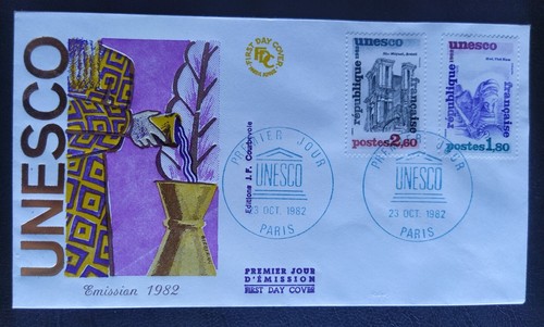 Enveloppe premier jour 1982 - enveloppe,