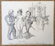 Gravure Originale Ancienne