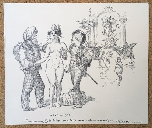 Gravure originale ancienne - gravure,