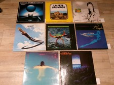 33t Vangelis, le lot vinyles