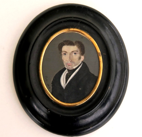 Miniature portrait homme - ,