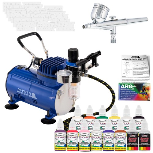 Nail art airbrush system - nail,