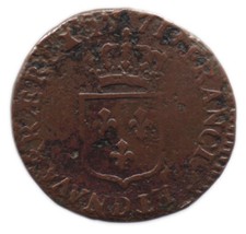1/2 SOL 1771 D - FRANCE - Lyon - Louis XV