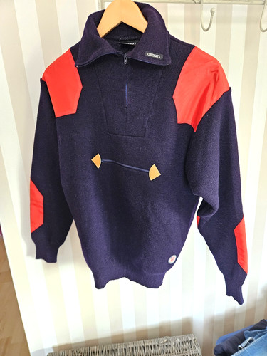 Pull laine bleu marine - laine,