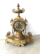 Superbe pendule en bronze de cheminée  de style Louis XVI 19ème siècle