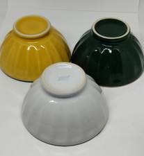 Lot 3 Bols Céramiques à Facettes  Collection Vaisselle