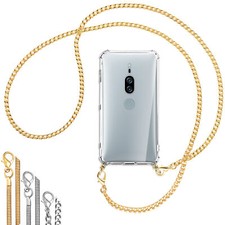 Collier (Chaîne en métal) pour Sony Xperia XZ2 Premium Coque avec cordon Etui Ca