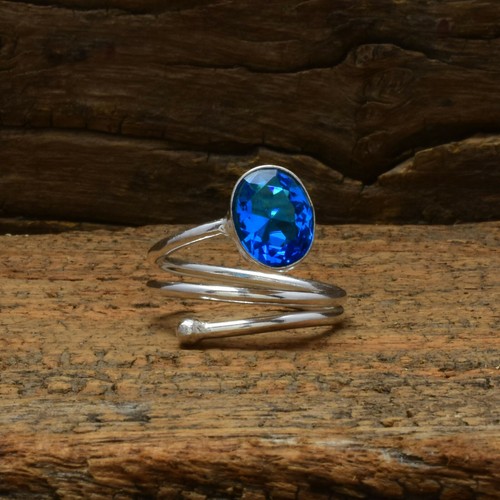 Bague réglable argent - bague,