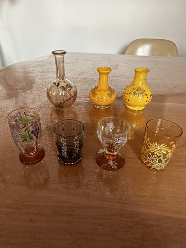 Lot vase de verre - lot,