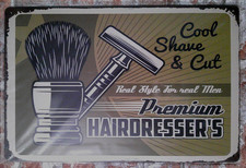 plaque publicitaire en tôle