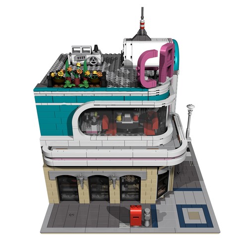 Modular building gym - building:,