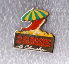 PIN S 3 SUISSES LE CHOUCHOU PLAGE PARASOL