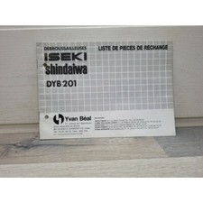 Iseki Debrouissailleuse Shindaiwa DYB201 - Manuel Liste de Pieces Detachees
