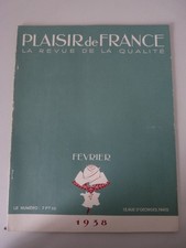 Revue Plaisir de France Février 1938 N°41 Art Mode (18517)