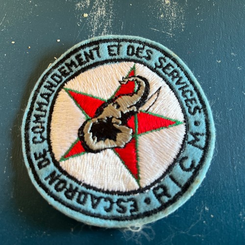 Insigne tissu ancien patch