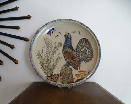 Plat deco grés - , d'
