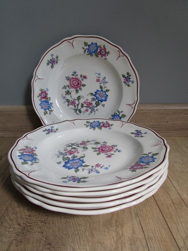 Assiettes creuses moulin - 6,