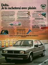 Publicité ancienne voiture