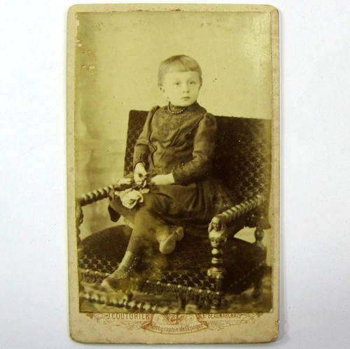 Cdv photographie jean - cdv,