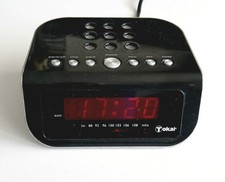 Radio-Réveil Tokai LRE-127K – AM/FM – LED Rouge Discrète – Fonctionnel – Vintage
