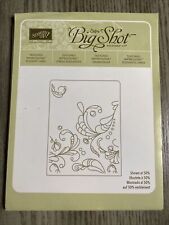 Stampin Up Textured Impressions Elegant Lines - Big Shot/Sizzix