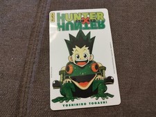 Mini carte shitajiki publicité PLV manga hunter x hunter kana