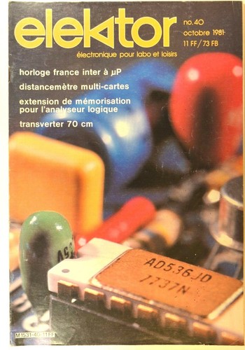 Elektor octobre 1981 - n°,