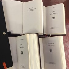 Coffret 4 vol le Livre de chevet, Bibliothèque Amoureuse, Cercle livre Précieux