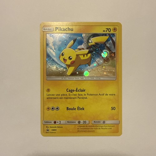 Carte pokémon pikachu sm81 - pikachu,