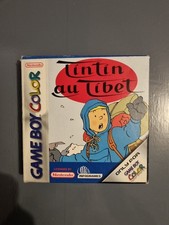 Tintin Au Tibet Gameboy Color Complet Boîte Et Notice Très Bon Etat 