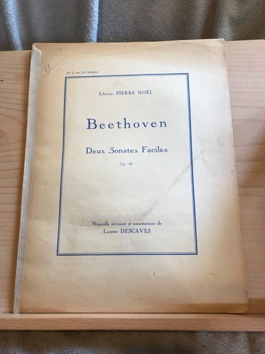 Beethoven sonate facile sol - beethoven,
