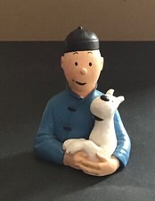 TINTIN chinois Jolie réalisation en plâtre d’après Patrick Regout Très bon état