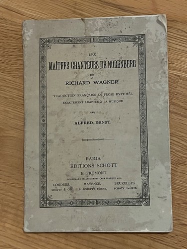 Livre les maitres chanteurs - maitres, de