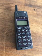 Ericsson A1018s Téléphone Portable Vintage Bordeaux GSM