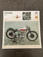 CARTE FICHE MOTO collection