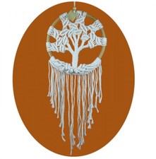 Attrape-Rêves "Arbre De Vie" 16 X 45 Cm