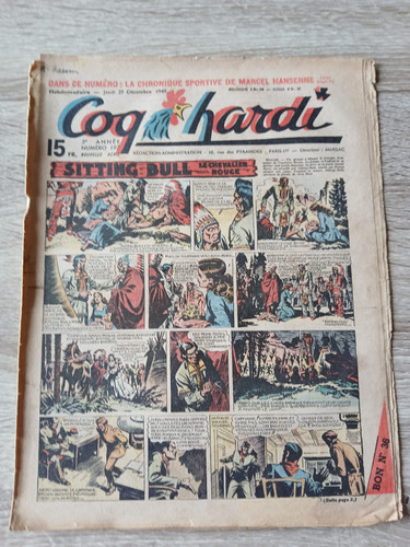 Coq hardi 197 - n°, red