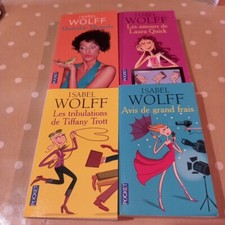 lot de 4 livre Isabel Wolff Livres romans Pocket Miranda Laura Quick Trott Frais